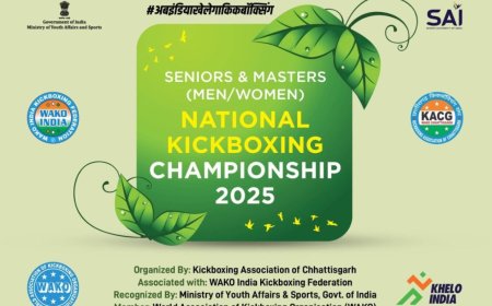 रायपुर में पहली बार राष्ट्रीय किकबॉक्सिंग चैंपियनशिप का आयोजन