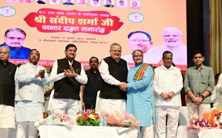 संदीप शर्मा बने खाद्य आयोग अध्यक्ष, रमन सिंह ने कांग्रेस पर साधा निशाना