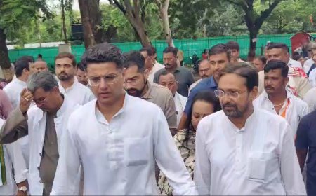 सचिन पायलट पहुंचे रायपुर सेंट्रल जेल – कांग्रेस का ईडी कार्रवाई के खिलाफ आंदोलन तेज करने का संकेत