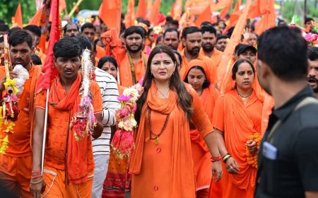 कांवड़ पर कदम, दिल में श्रद्धा – 151 किमी की आस्था यात्रा पर निकलीं भावना बोहरा