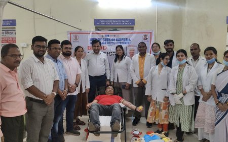 रक्त दान से लाभांवित होंगे थैलेसीमिया पीड़ित और  पुलिसकर्मी 