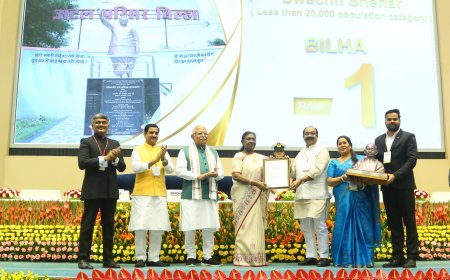 शहरी स्वच्छता में छत्तीसगढ़ की लंबी छलांग स्वच्छता सर्वे में शामिल 169 में से 115 शहरों ने सुधारी अपनी रैंकिंग