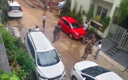 रायपुर में ईडी की छापेमारी, भाठागांव में कमलकांत पाटनवार के घर रेड जारी