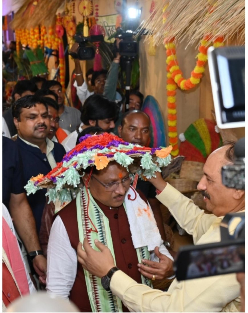 मुख्यमंत्री निवास में हरेली उत्सव: दिखी परंपरा और प्रगति की अनूठी झलक