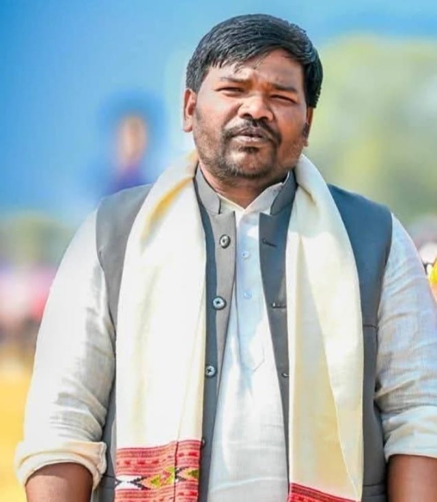 डीएमएफ के पइसा ल दे दो सरकार - अपनी ही सरकार पर हमलावर हुए भाजयुमो प्रदेश अध्यक्ष