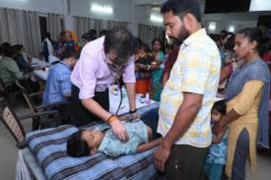 स्वास्थ्य शिविर में बच्चे में दुर्लभ बीमारी का लगा पता  - दुर्लभ अनुवांशिक बीमारी से ग्रसित बच्चे का होगा निशुल्क इलाज