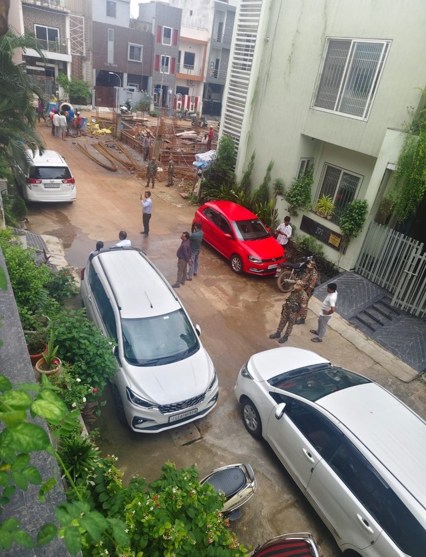 रायपुर में ईडी की छापेमारी, भाठागांव में कमलकांत पाटनवार के घर रेड जारी