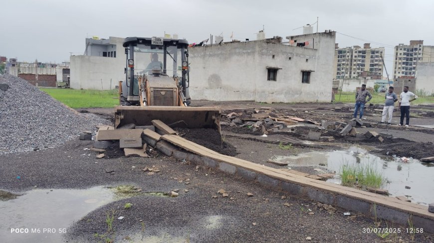 अवैध प्लाटिंग पर निगम की बड़ी कार्रवाई, जायका मोटर्स ने समय पर टैक्स भरकर कमाया भरोसा