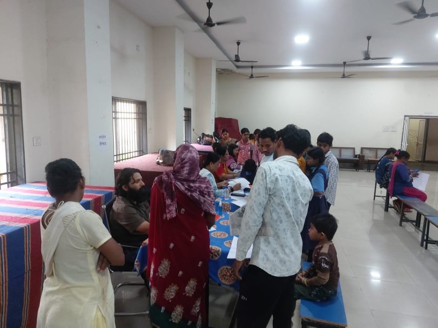 शिविर , 135 बच्चों का परीक्षण कर बनाए गए यूडीआई़डी कार्ड 