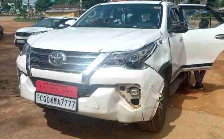 राष्ट्रीय राजमार्ग पर मोना सेन की कार दुर्घटनाग्रस्त, बाल-बाल बचीं अध्यक्ष