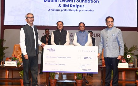 गांव-गांव तक पहुंचेगी शिक्षा, कौशल और नवाचार की क्रांति – मुख्यमंत्री  - एनआईटी, आईआईएम और मोतीलाल ओसवाल फाउंडेशन के बीच एमओयू