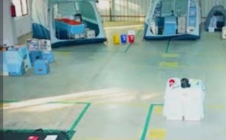 आपदा में जीवन रक्षा, रायपुर  पहुंचा चलता-फिरता अस्पताल, 20 मिनट में तैयार होगा 200 बेड