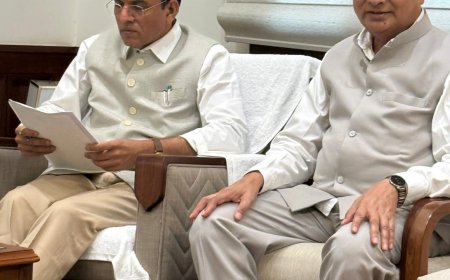 ईएसआईसी नर्सिंग कॉलेज खोलने, केंद्रीय मंत्री से मिले श्रम मंत्री देवांगन