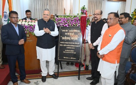 राजभवन के दरबार हॉल का नाम परिवर्तन कर छत्तीसगढ़ मण्डपम किया गया 