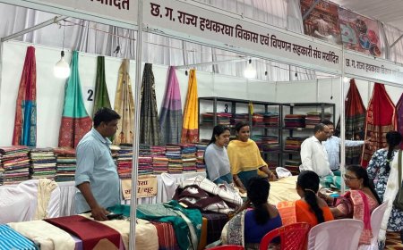 बीटीआई ग्राउण्ड में लगी ग्रामोद्योग प्रदर्शनी बनीं आकर्षण का केन्द्र 