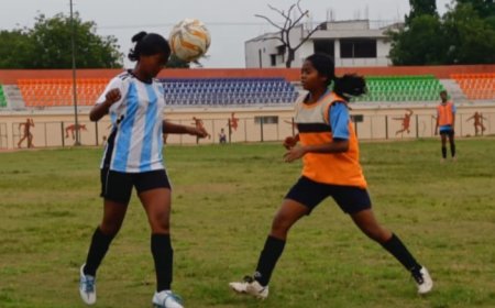 राष्ट्रीय खेल दिवस पर महिला फुटबॉल की नई लहर, युवा खिलाड़ी दिखाएगी दम