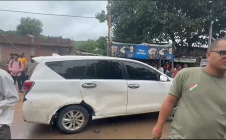 फिल्मी स्टाइल पीछा… पुलिस की स्कॉर्पियो और बाइक को ठोकती भागी इनोवा