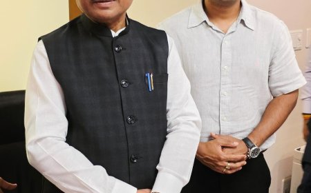 बस्तर के होनहार अविनाश से टोक्यो में मिले मुख्यमंत्री 