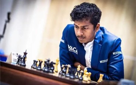 फुजैराह ग्लोबल शतरंज: प्रणव ने निहाल को हराया