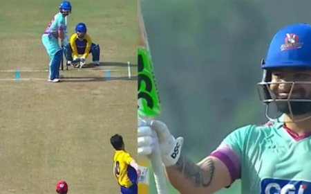 यूपी टी 20 : रिंकू सिंह का भौकाल, भुवनेश्‍वर कुमार को भी नहीं बख्‍शा