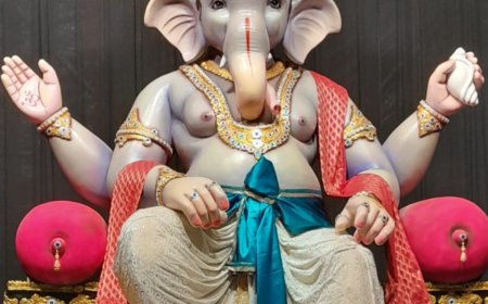 गणेश उत्सव की धूम, अलग-अलग समितियों ने सजाई प्रतिमाएं