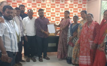 बाघनदी थाना के ग्राम घोरतलाव की सरपंच और ग्रामीणों ने अवैध शराब और सट्टा के खिलाफ खोला मोर्चा