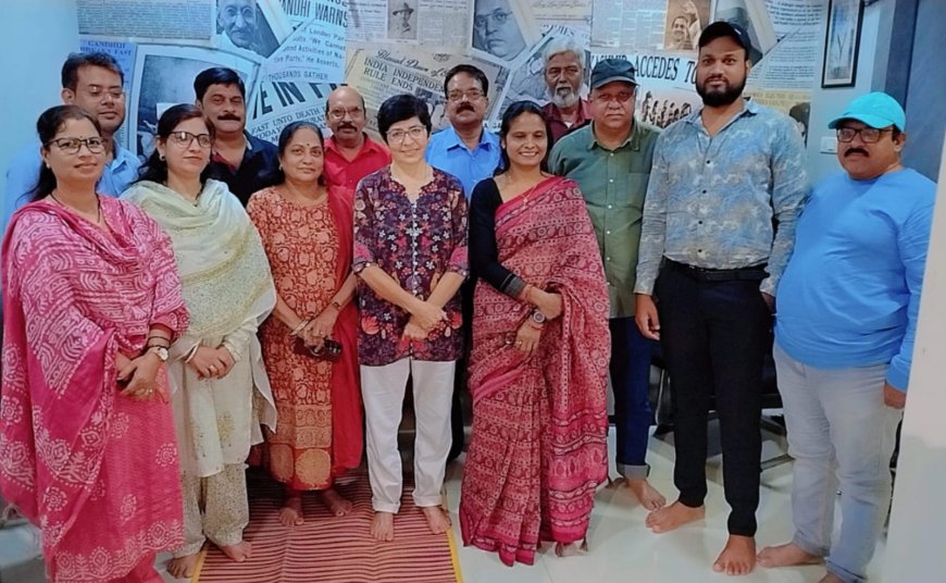 स्त्री नेतृत्व की  नया अध्याय : रायपुर जसम की कमान अब जया जादवानी के हाथों में