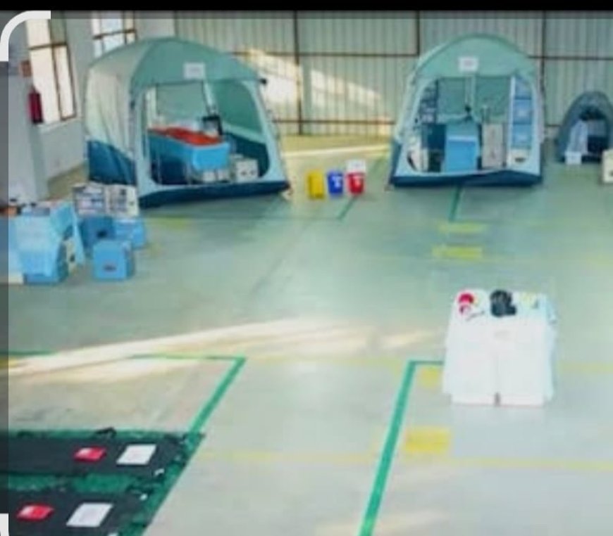 आपदा में जीवन रक्षा, रायपुर  पहुंचा चलता-फिरता अस्पताल, 20 मिनट में तैयार होगा 200 बेड