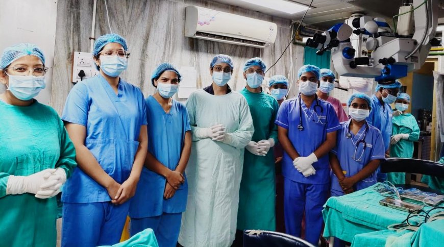 नेत्रदान से जग रोशन , जन्मजात दृष्टिहीन बालिका अब देखेगी किसी और की आँखों से दुनिया