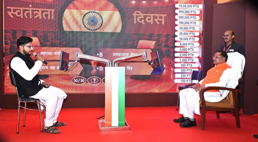 मुख्यमंत्री  ने स्वतंत्रता दिवस पर टाउन हॉल में छायाचित्र प्रदर्शनी का किया शुभारंभ