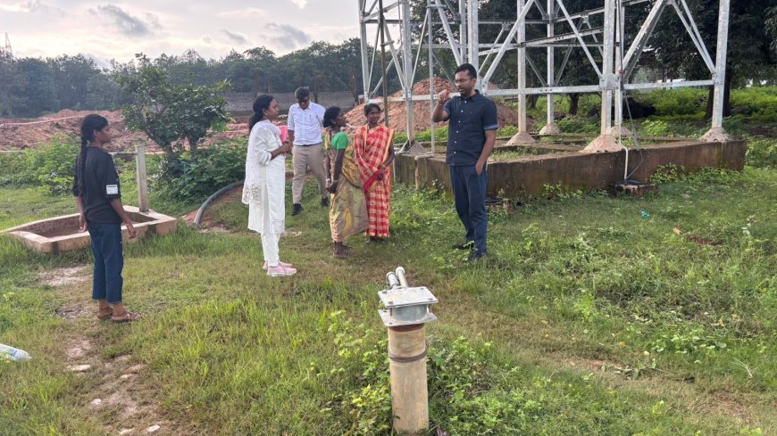 बस्तर संभाग में सौर संयंत्रों का औचक निरीक्षण, ग्रामीणों से लिया फीडबैक