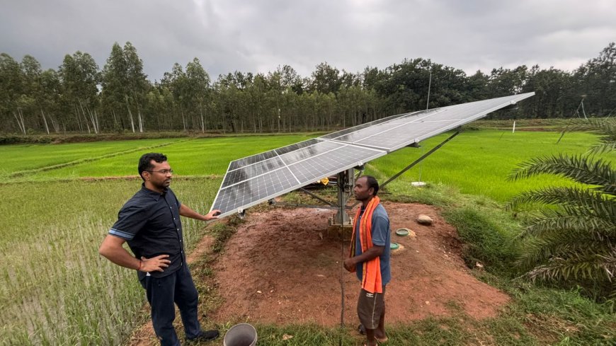 बस्तर संभाग में सौर संयंत्रों का औचक निरीक्षण, ग्रामीणों से लिया फीडबैक