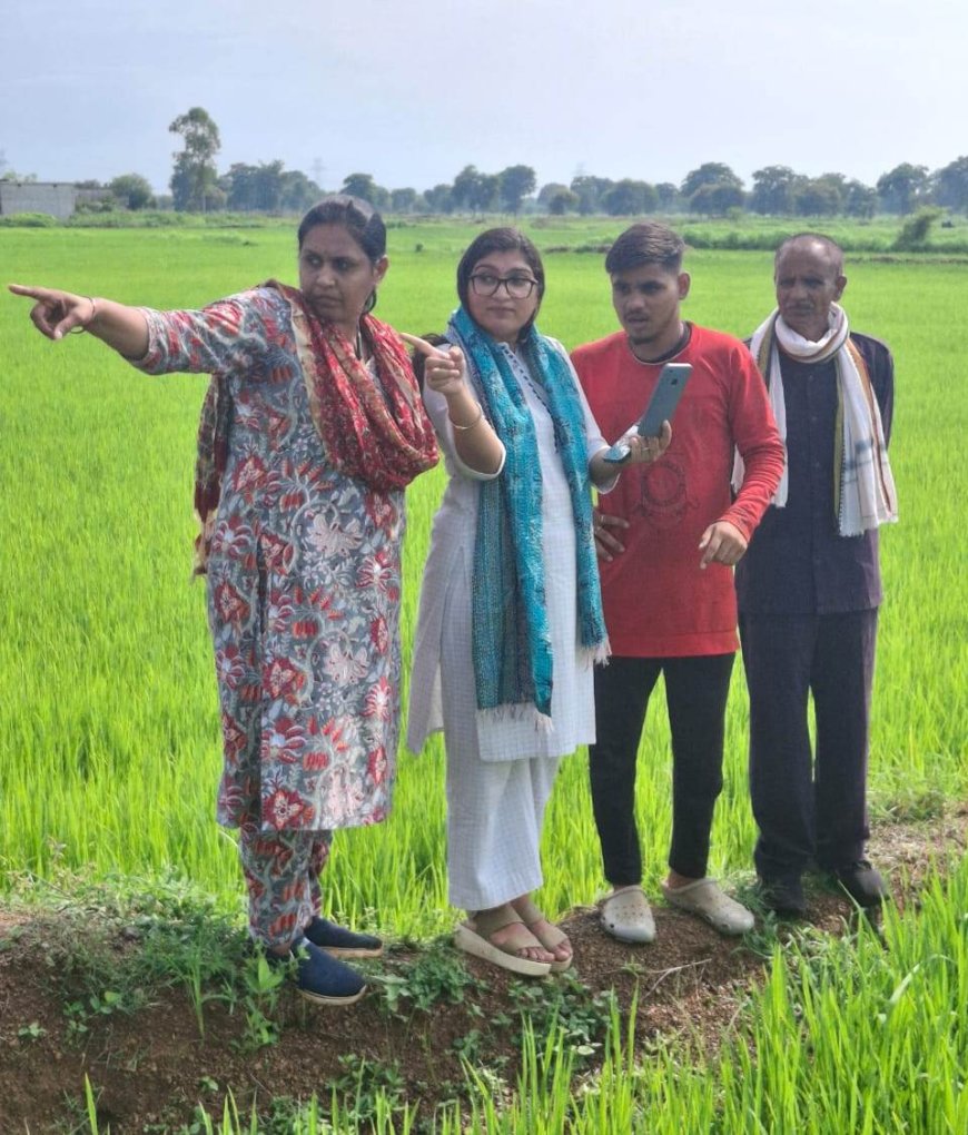 डिजिटल क्रॉप सर्वे,  किसानों को अब आसानी से बीमा एवं अन्य योजनाओं का मिलेगा लाभ