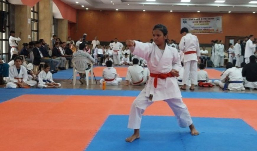 नेशनल कराते चैम्पियनशिप के दूसरे दिन एमपी-छत्तीसगढ़ के खिलाड़ियों का जलवा