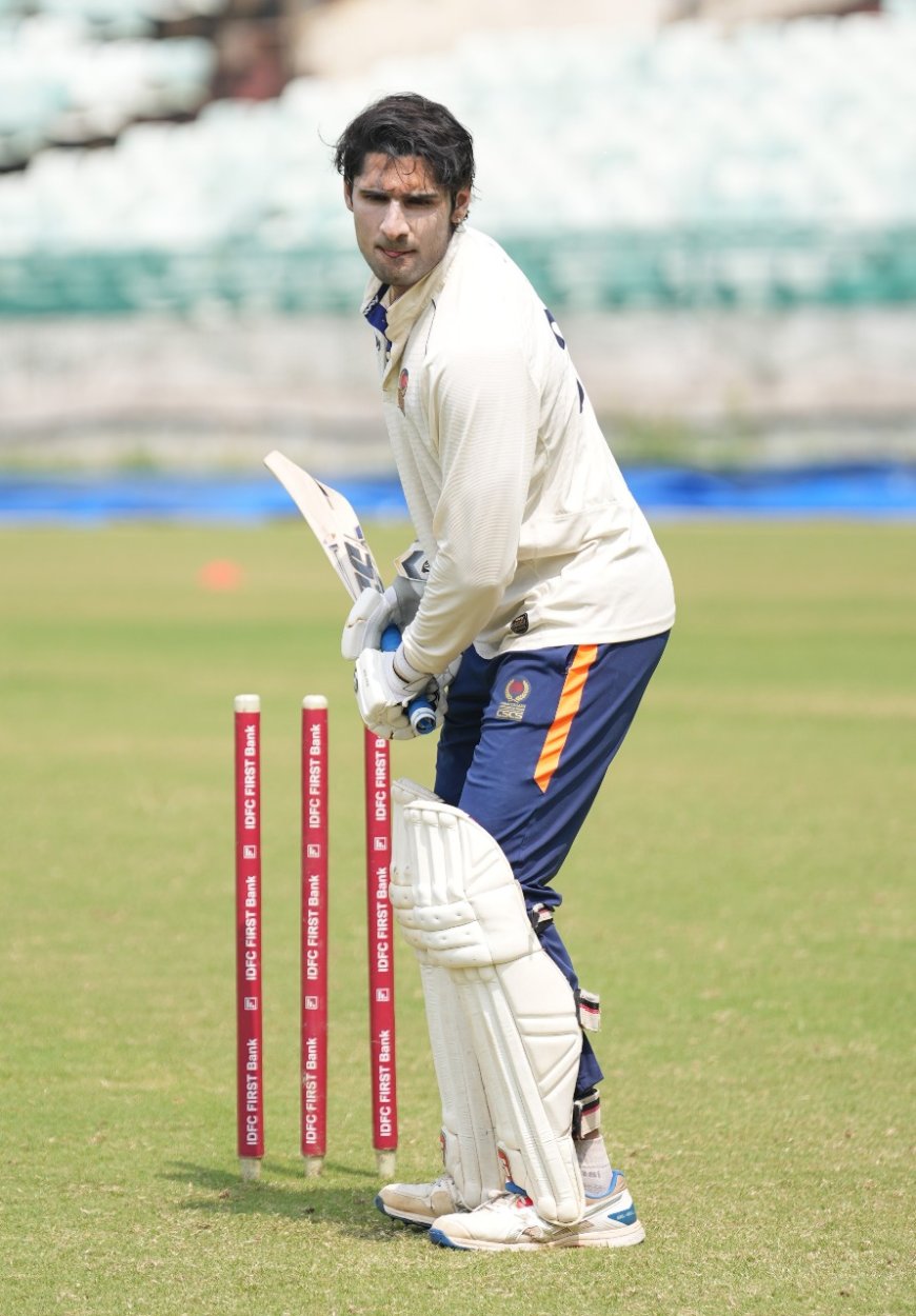 बुची बाबू क्रिकेट टूर्नामेंट , संजीत देसाई की पारी से संभला छत्तीसगढ़