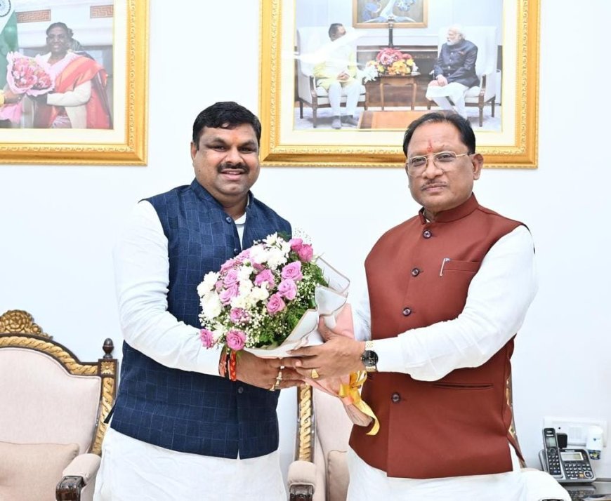 सीएम साय ने नए मंत्रियों को दी बधाई 