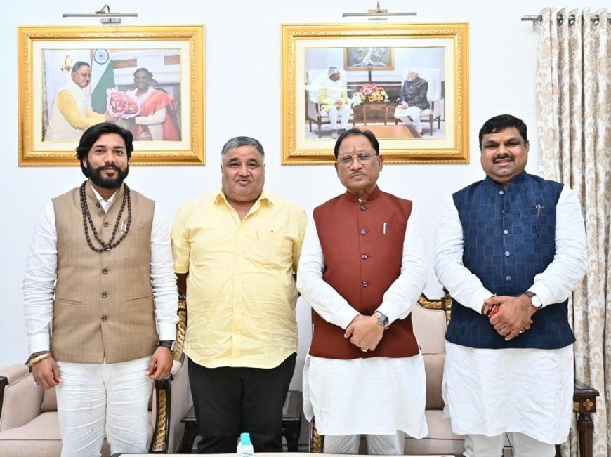 सीएम साय ने नए मंत्रियों को दी बधाई 