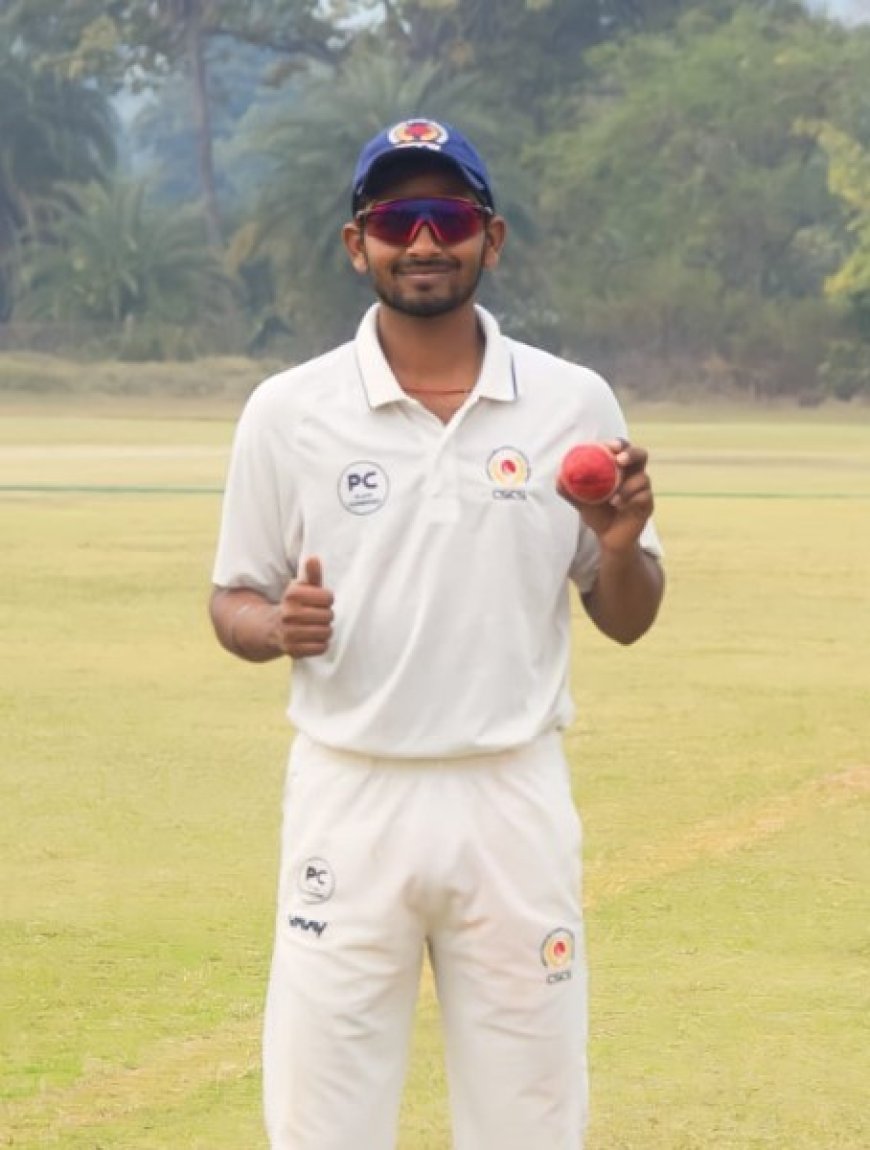 बुधी बाबू टुर्नामेंट: छत्तीसगढ़ ने महाराष्ट्र के खिलाफ बढ़त बनाई