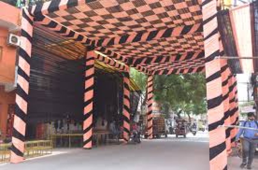 जन असुविधा पर रोश : सड़कों तक गणेश पंडाल , “अघोषित अनुमति” का आरोप 