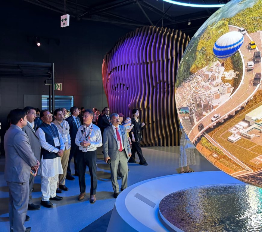 मुख्यमंत्री ने वर्ल्ड एक्सपो में छत्तीसगढ़ पैवेलियन का किया अवलोकन  