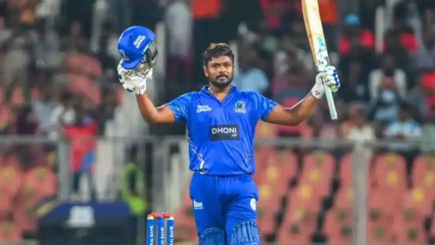 सैमसन का जलवा , एशिया कप से पहले संजू सैमसन का दिखा तूफानी अंदाज