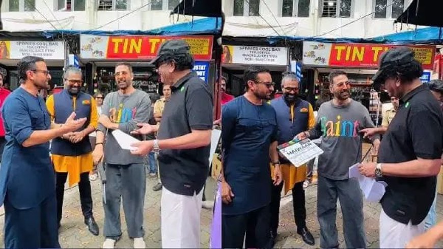 अक्षय कुमार ने शुरू की नई फिल्म की शूटिंग