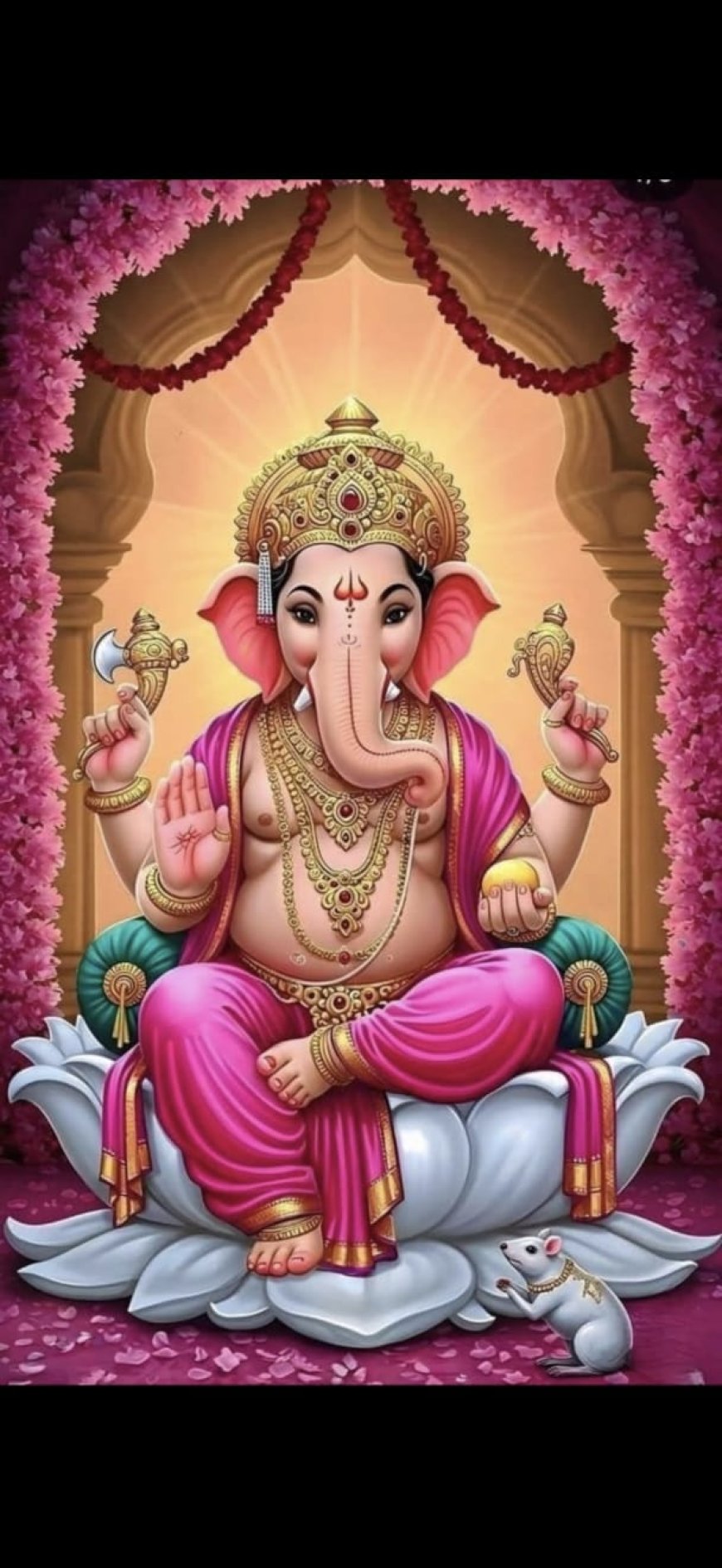 महावीर सन सिटी में गणेश चतुर्थी पर्व मनाने हेतु भव्य तैयारी