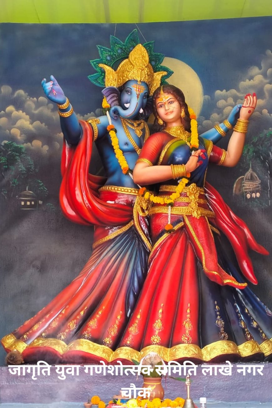 गणेश उत्सव की धूम, अलग-अलग समितियों ने सजाई प्रतिमाएं