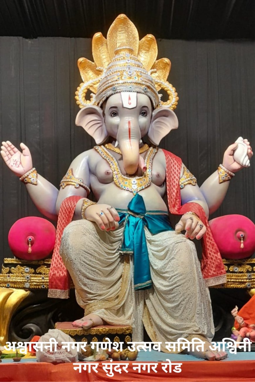 गणेश उत्सव की धूम, अलग-अलग समितियों ने सजाई प्रतिमाएं