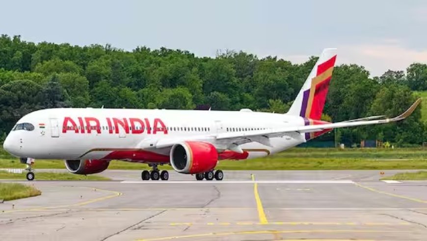 टेकऑफ करते ही Air India के प्लेन के इंजन में लगी आग, तुरंत कराई गई इमरजेंसी लैंडिंग।