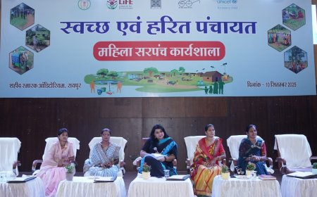 सरपंचों ने जाना ठोस-तरल,प्लास्टिक अपशिष्ट और सीवेज प्रबंधन