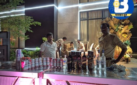 आबकारी विभाग की बड़ी कार्रवाई : विदेशी मदिरा ज़ब्त, आरोपी गिरफ्तार