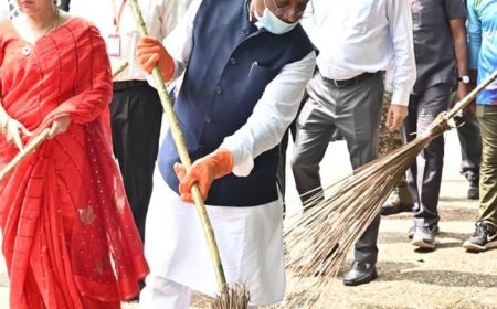 पीएम के जन्मदिवस पर ‘स्वच्छता ही सेवा पखवाड़ा का मुख्यमंत्री ने किया शुभारंभ