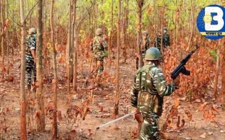 सुरक्षाबलों और नक्सलियों के बीच मुठभेड़